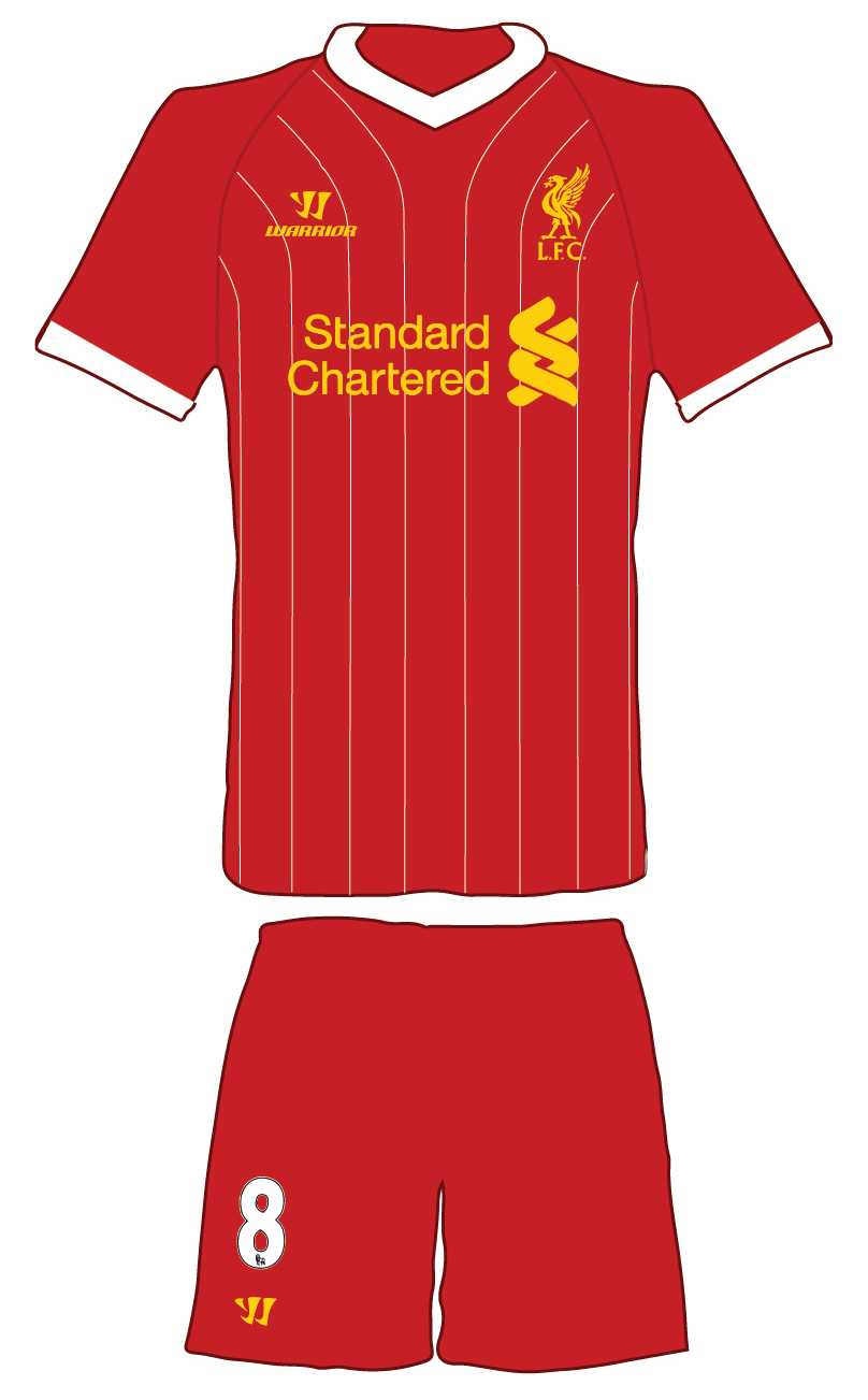LFC red 84 inspired